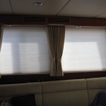 yacht blind, yacht shade, marine window covering, yacht curtains, yacht drapery