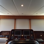 Electric yacht curtain, electric boat blinds, electric yacht shade, electric yacht window treatments
